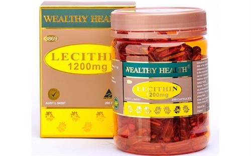 Tinh chất mầm Đậu Nành LECITHIN Wealthyhealth - Cân bằng nội tiết tố nữ, chống lão hóa